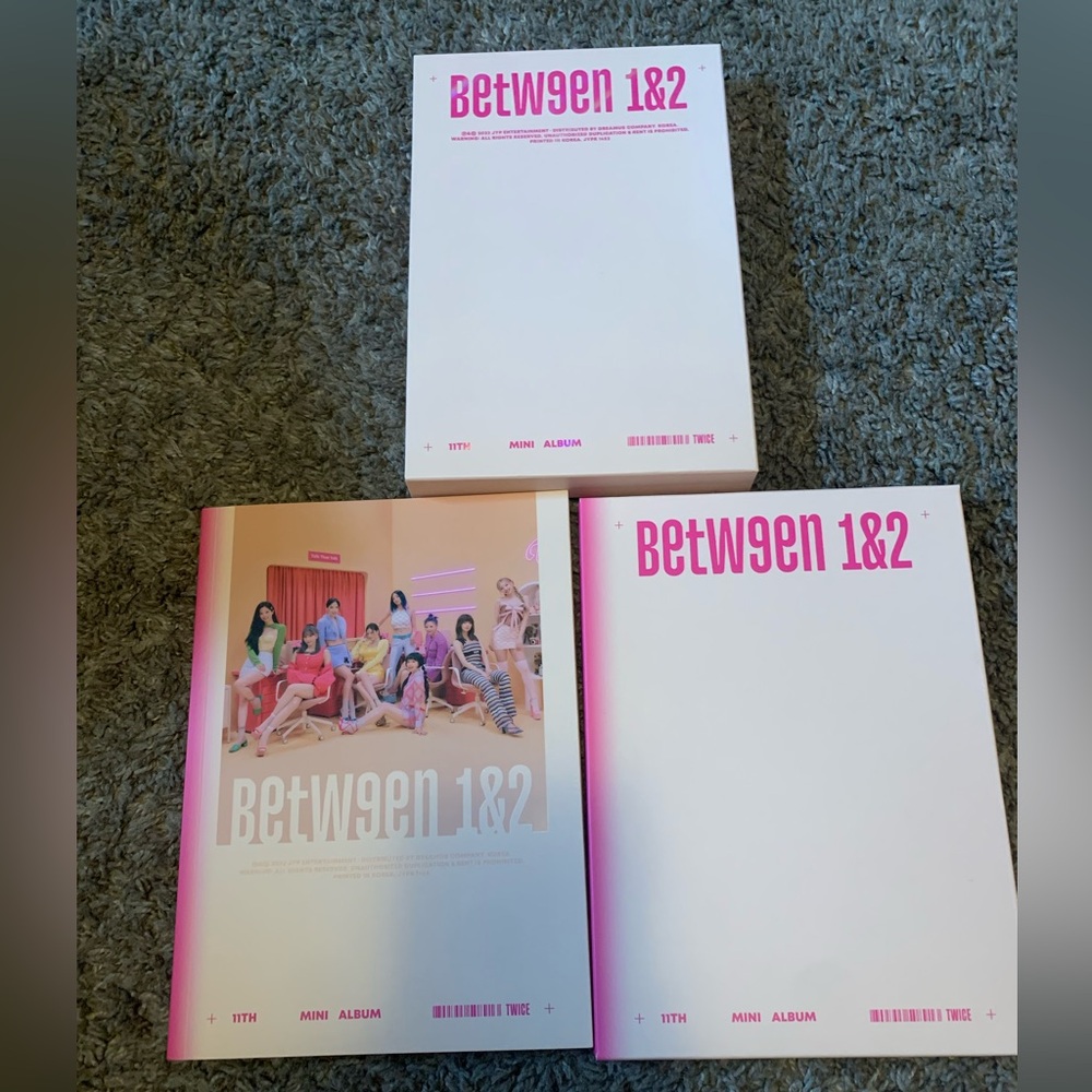 TWICE BETWEEN 1 & 2 KPOP ALBUM